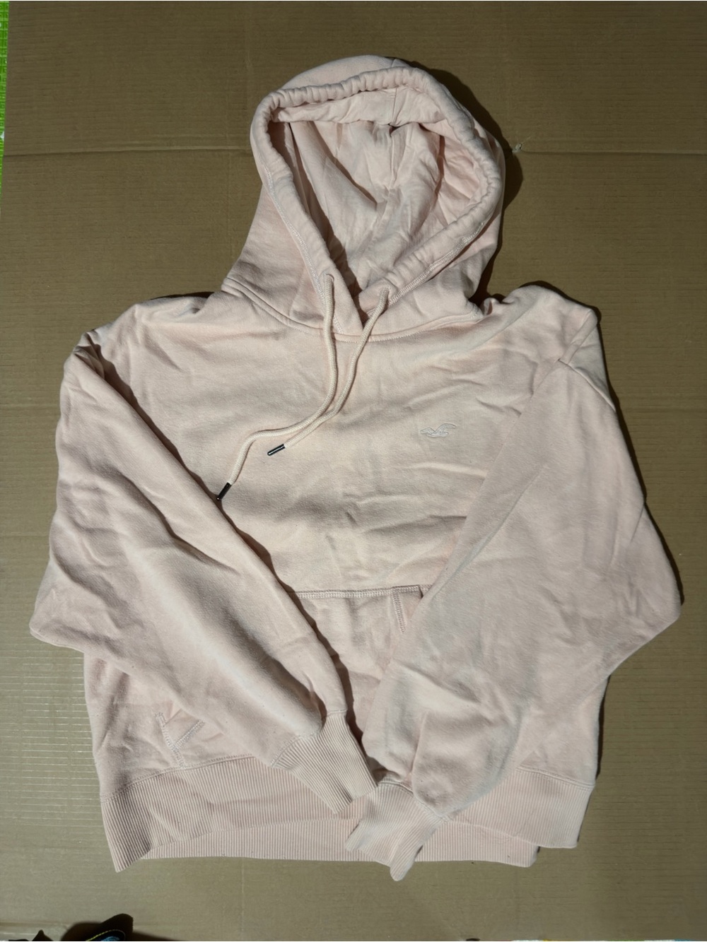 Women Lightweight Pink Hoodie Sweatshirt